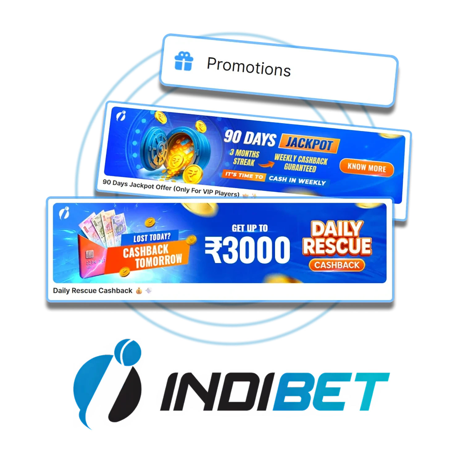 Sign up for Indivet and get your first deposit amount.
